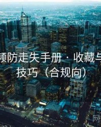 蜜桃视频防走失手册 · 收藏与镜像小技巧（合规向）