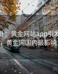 热搜八卦：黄金网站app引发热议 · 独家481，黄金网国内最影响力的平台