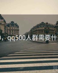 qq500，qq500人群需要什么条件