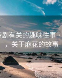 和麻花传剧有关的趣味往事 · 故事290，关于麻花的故事